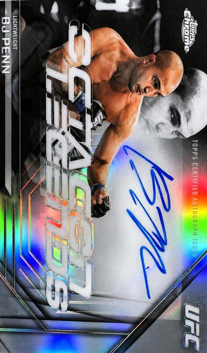 2026 BJ Penn [Blue Refractor] #OLA-BJ