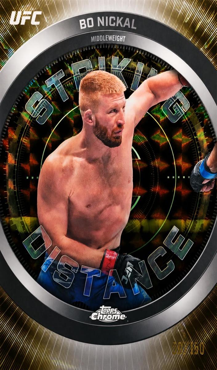2026 Bo Nickal [Gold Geometric Refractor] #SD-23