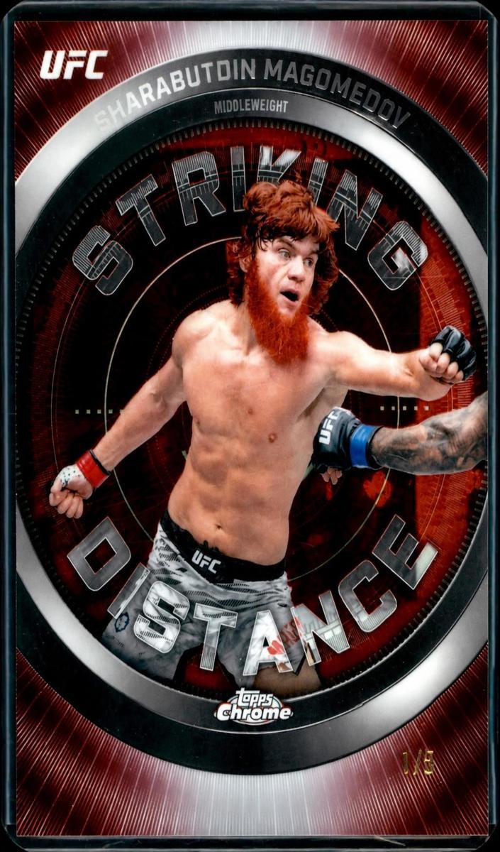 2026 Sharabutdin Magomedov [Red Refractor] #SD-9