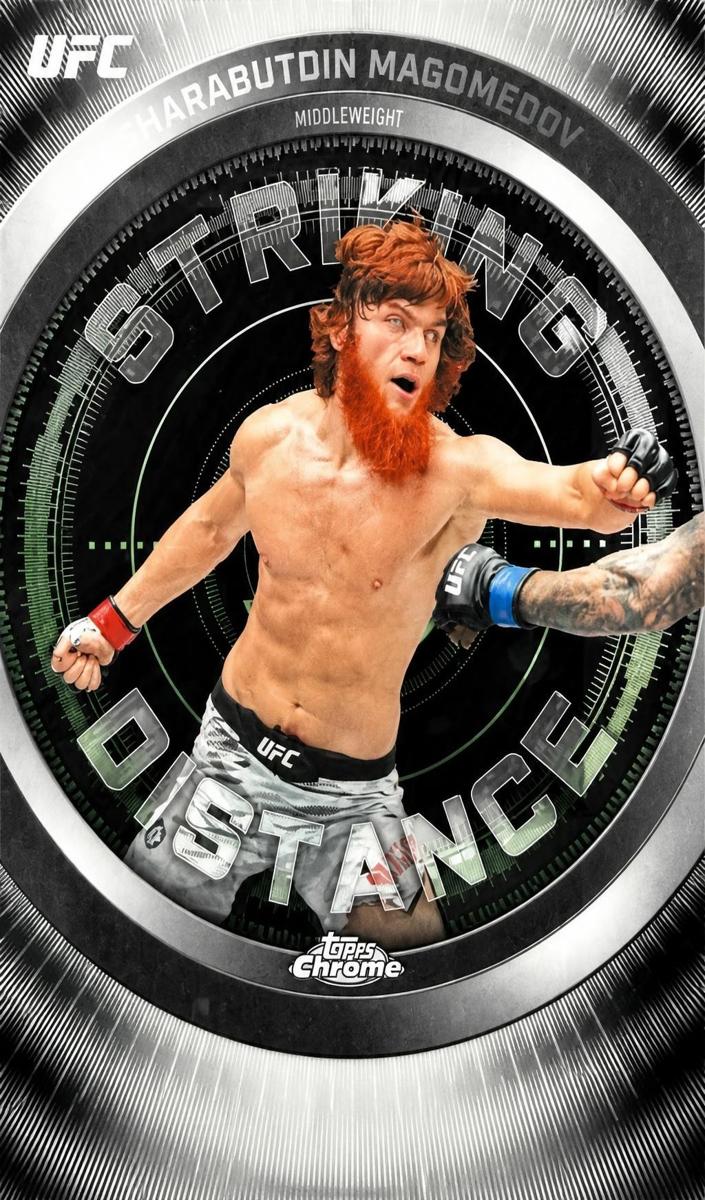 2026 Sharabutdin Magomedov [Blue Refractor] #SD-9