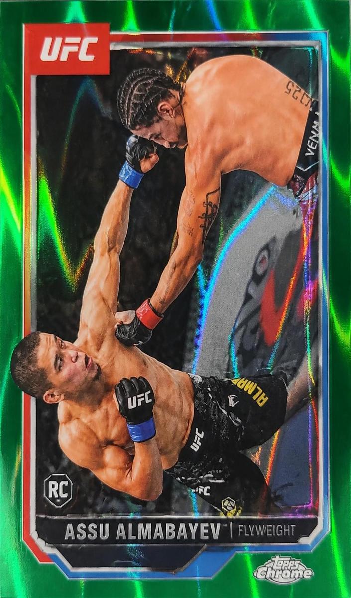 2025 Assu Almabayev [Green Refractor] #182
