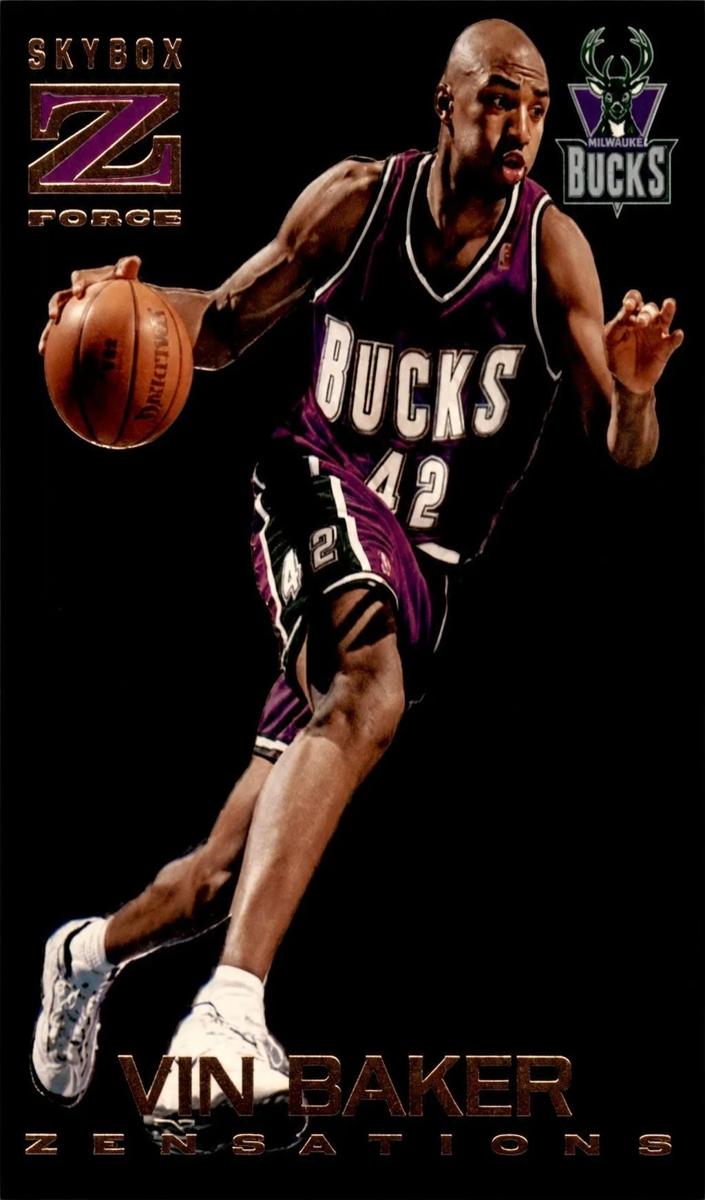 1996 Skybox Z-Force Vin Baker #4 card