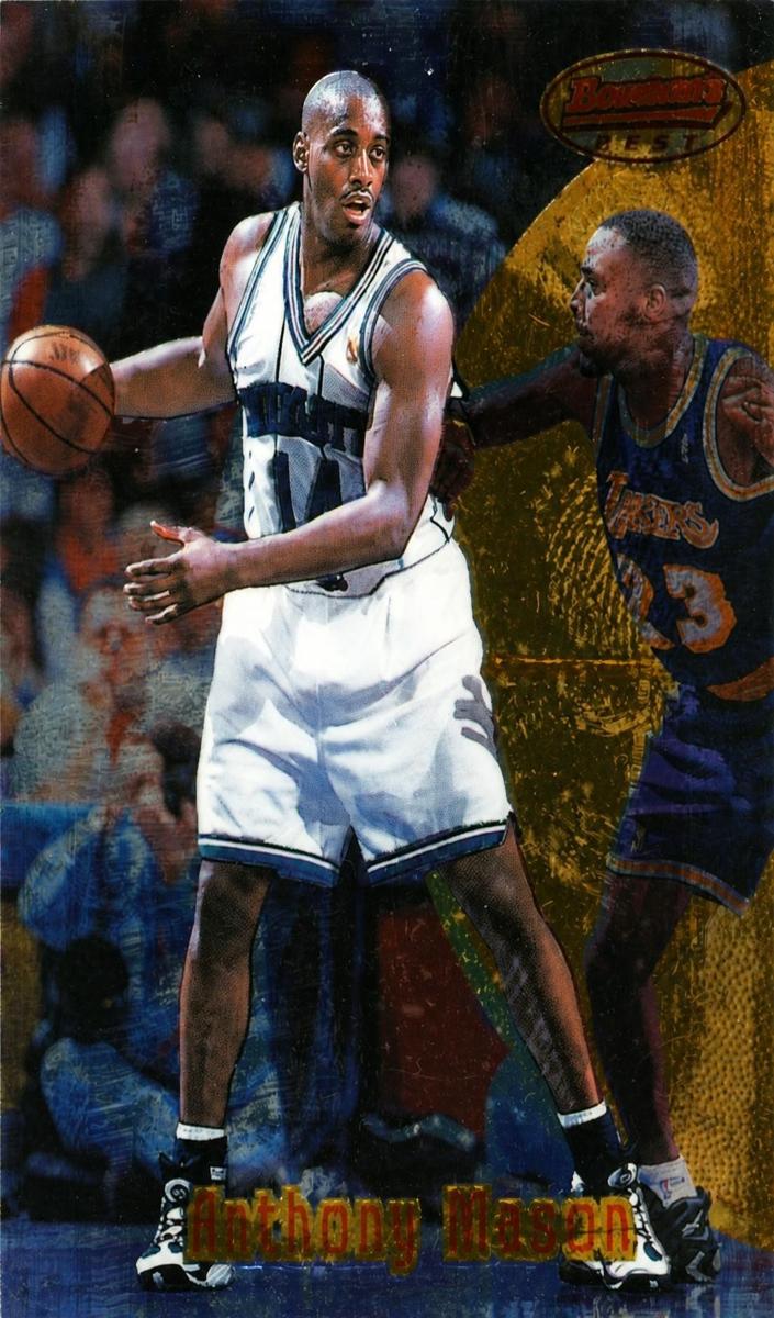 1997 Bowman's Best Anthony Mason #68 card