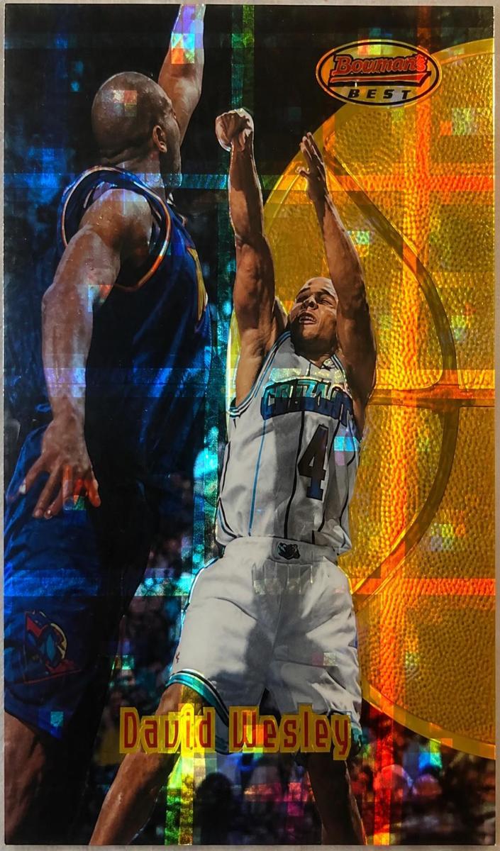 1997 Bowman's Best David Wesley #3 card