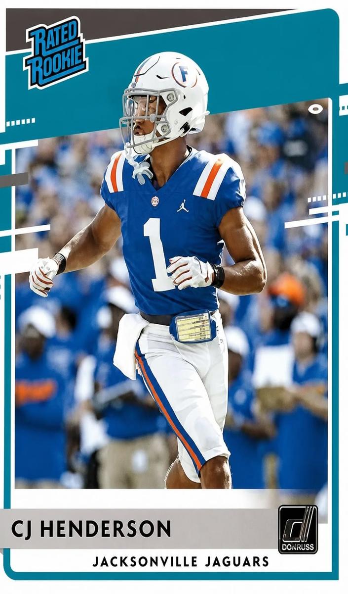 2020 Panini Donruss CJ Henderson #348 card
