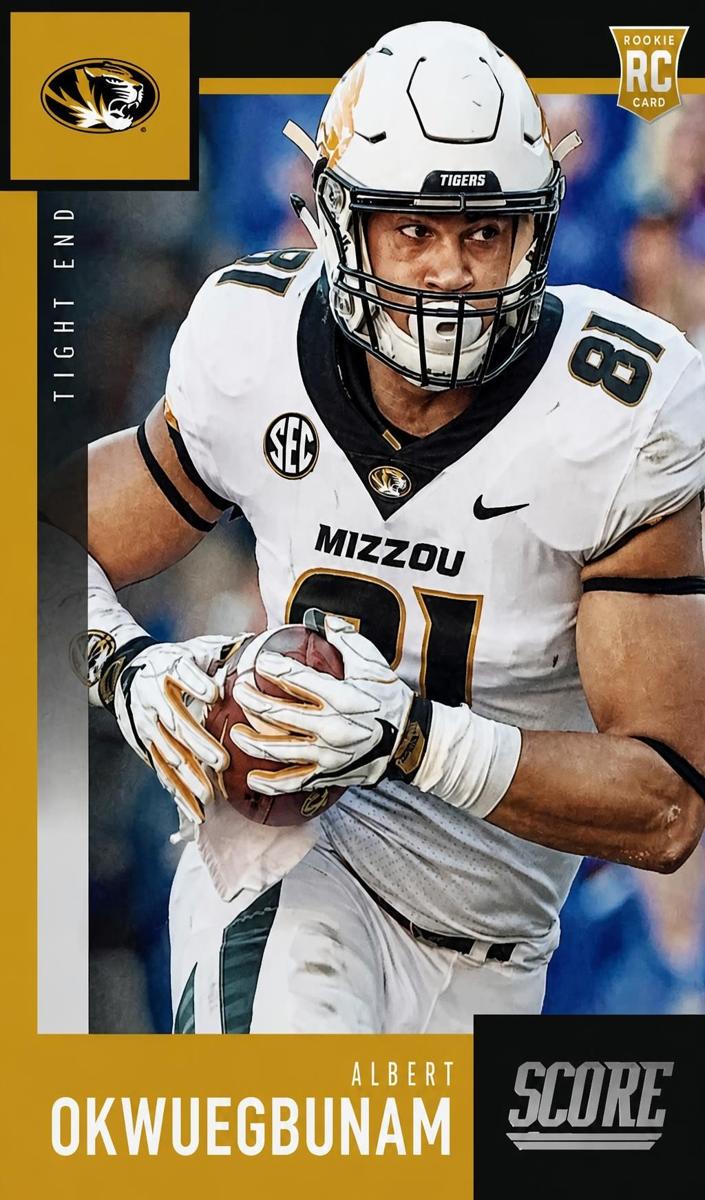 2020 Panini Score Albert Okwuegbunam #400 card