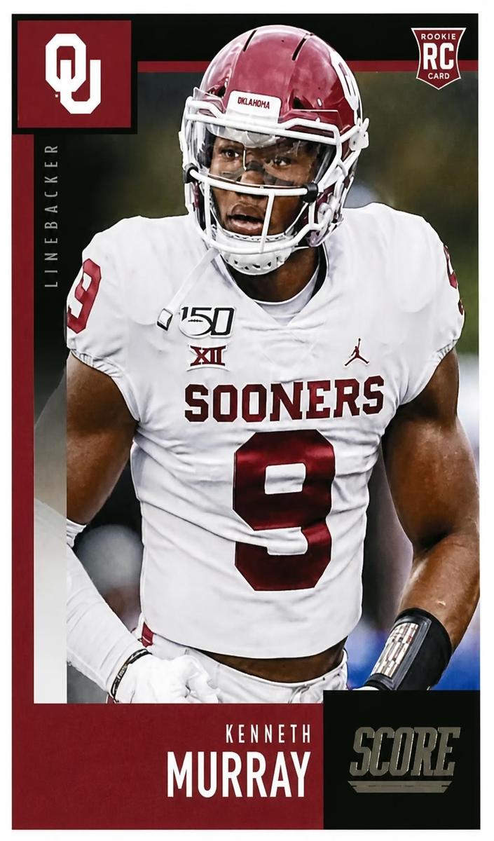 2020 Panini Score Kenneth Murray #348 card