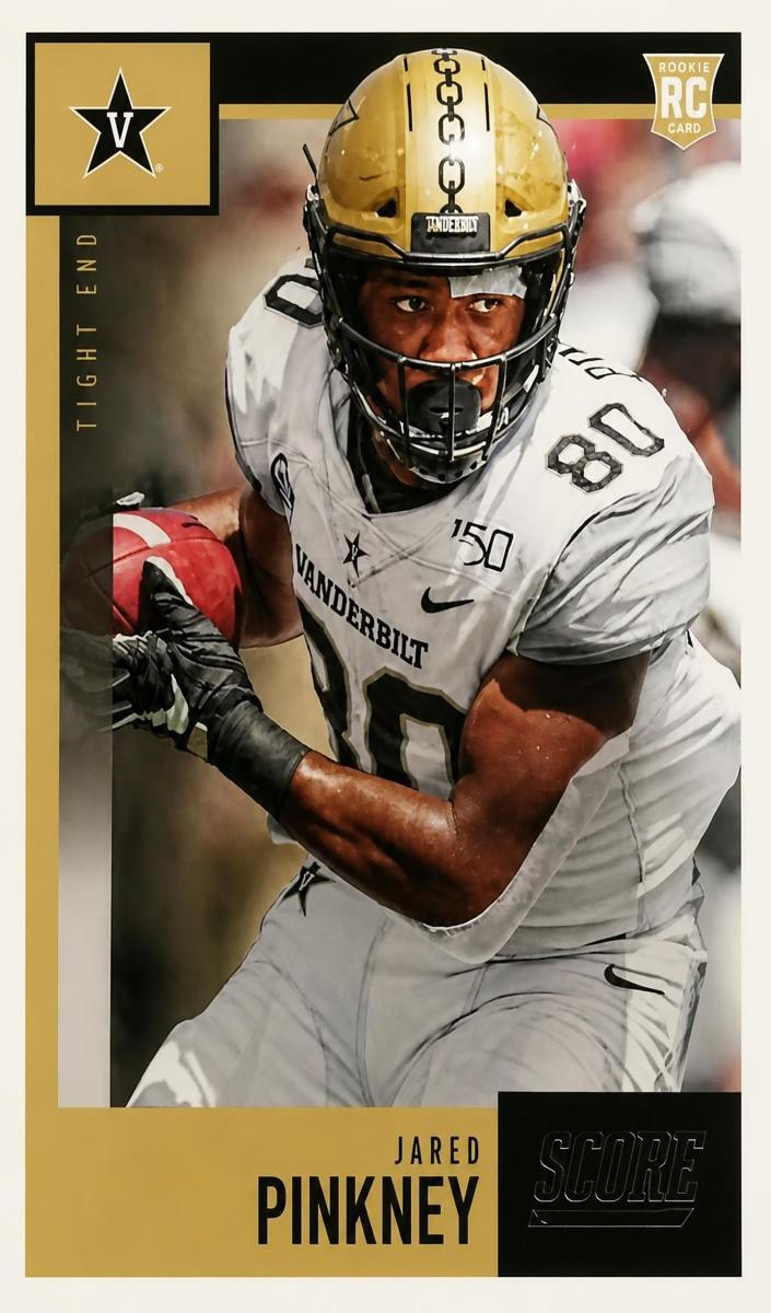 2020 Panini Score Jared Pinkney #408 card