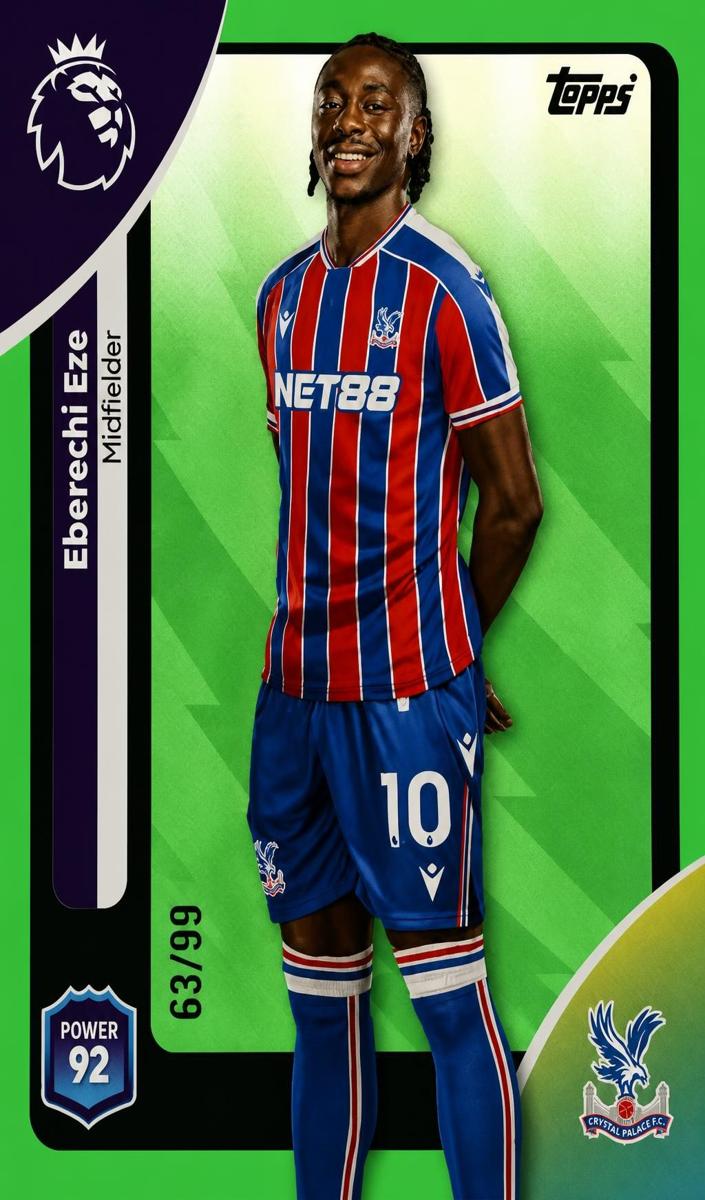 2025 Eberechi Eze [Green Rainbow] #120
