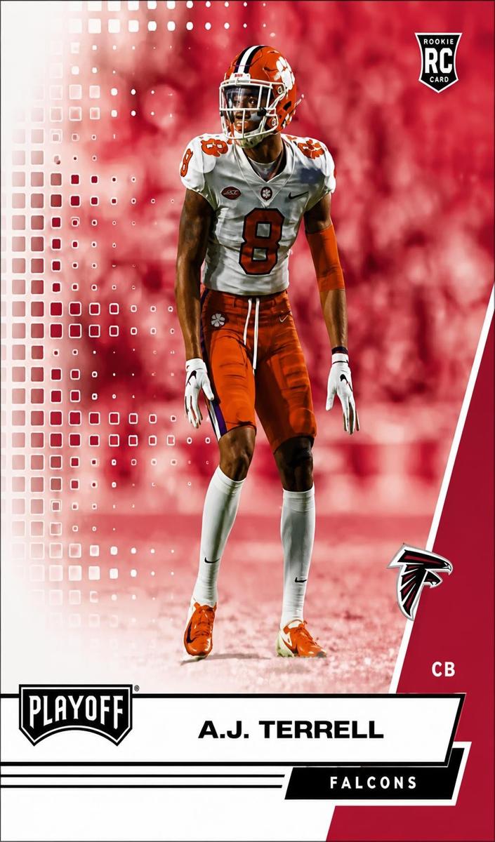 2020 Panini Playoff A.J. Terrell #280 card