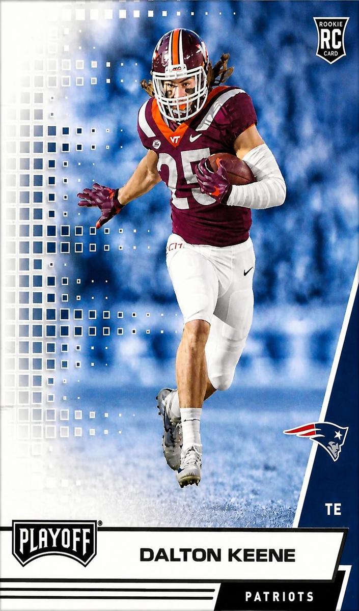 2020 Panini Playoff Dalton Keene #268 card