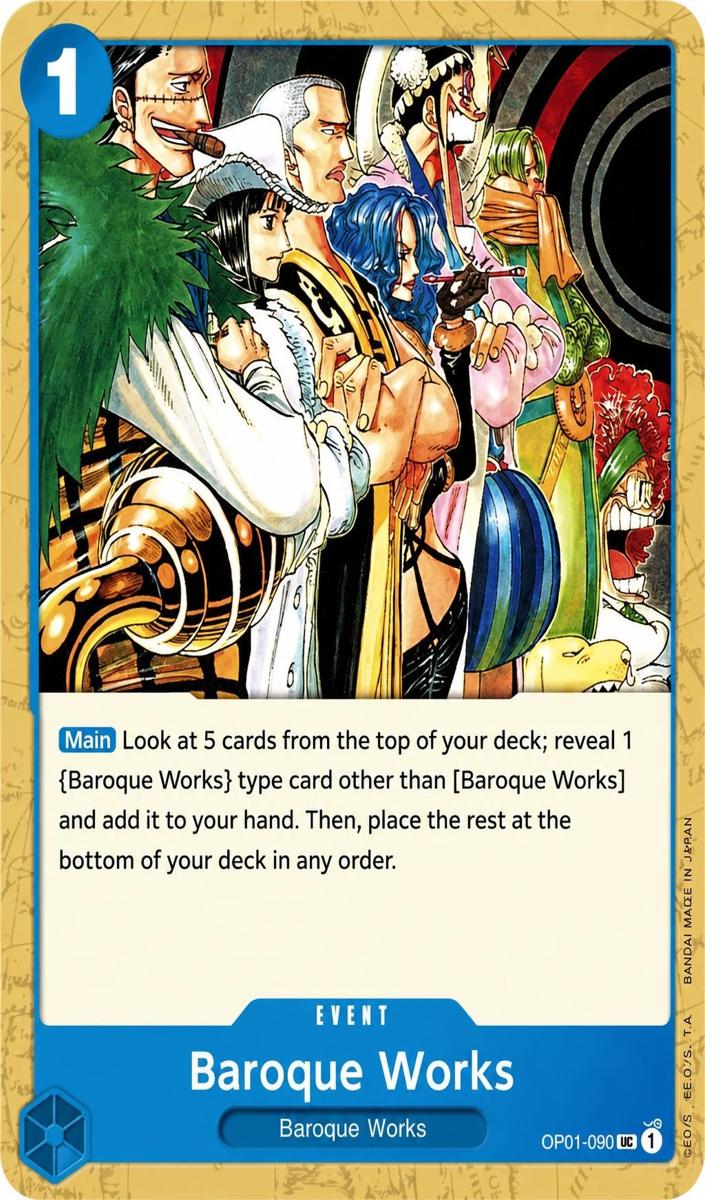 2022 Baroque Works [Errata] #OP01-090