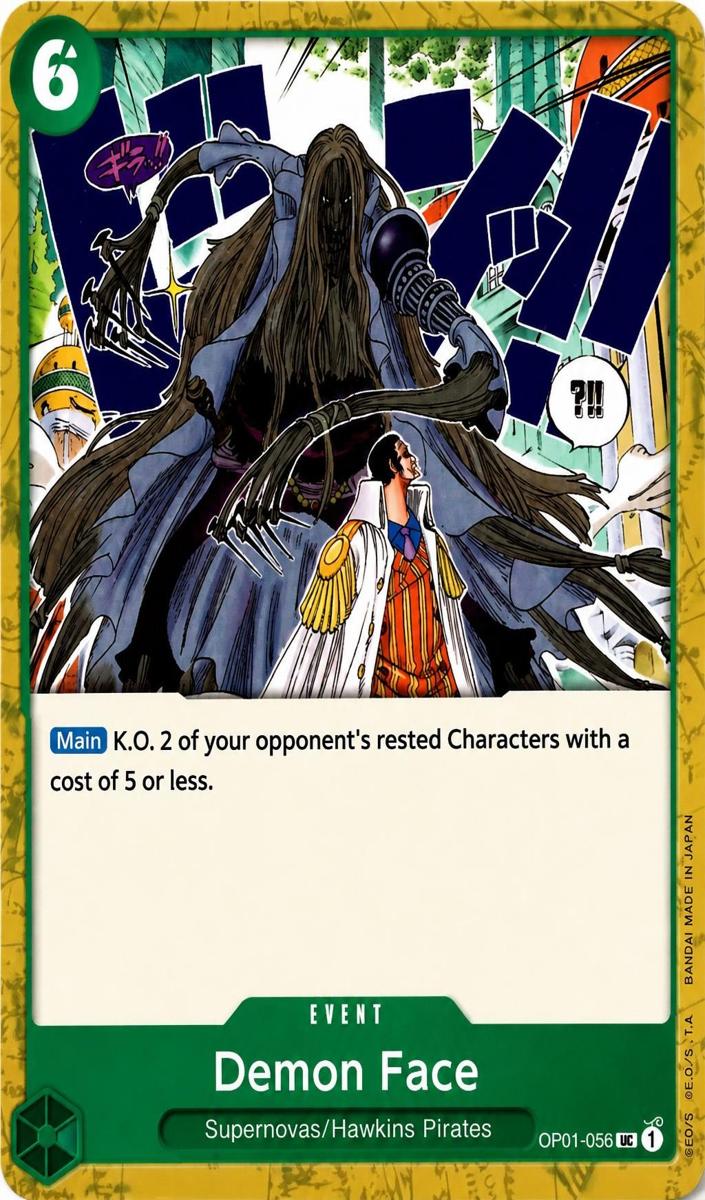 2022 Demon Face [Errata] #OP01-056