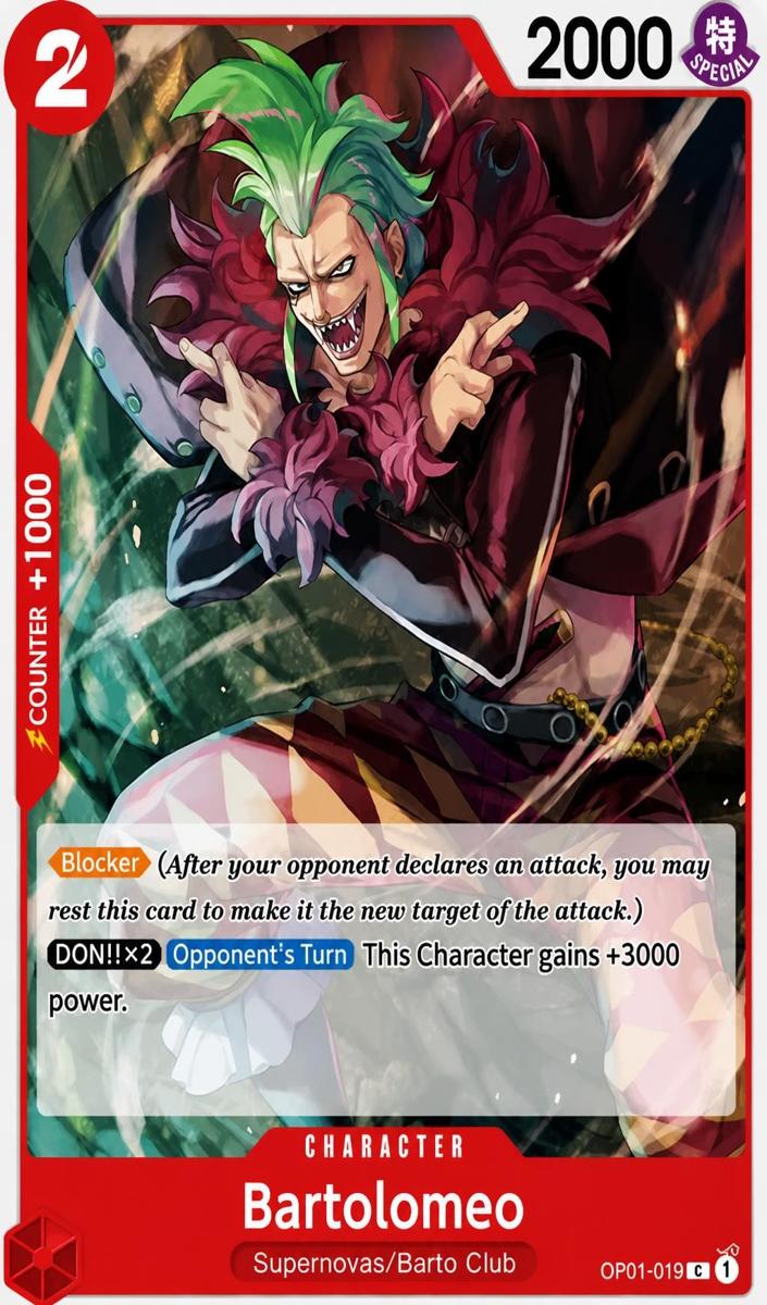 2022 Bartolomeo #OP01-019