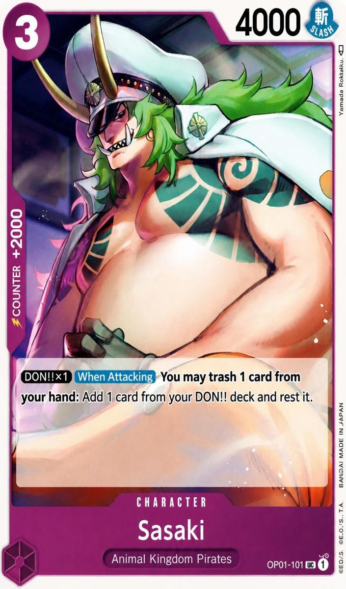 2022 Sasaki [Errata] #OP01-101