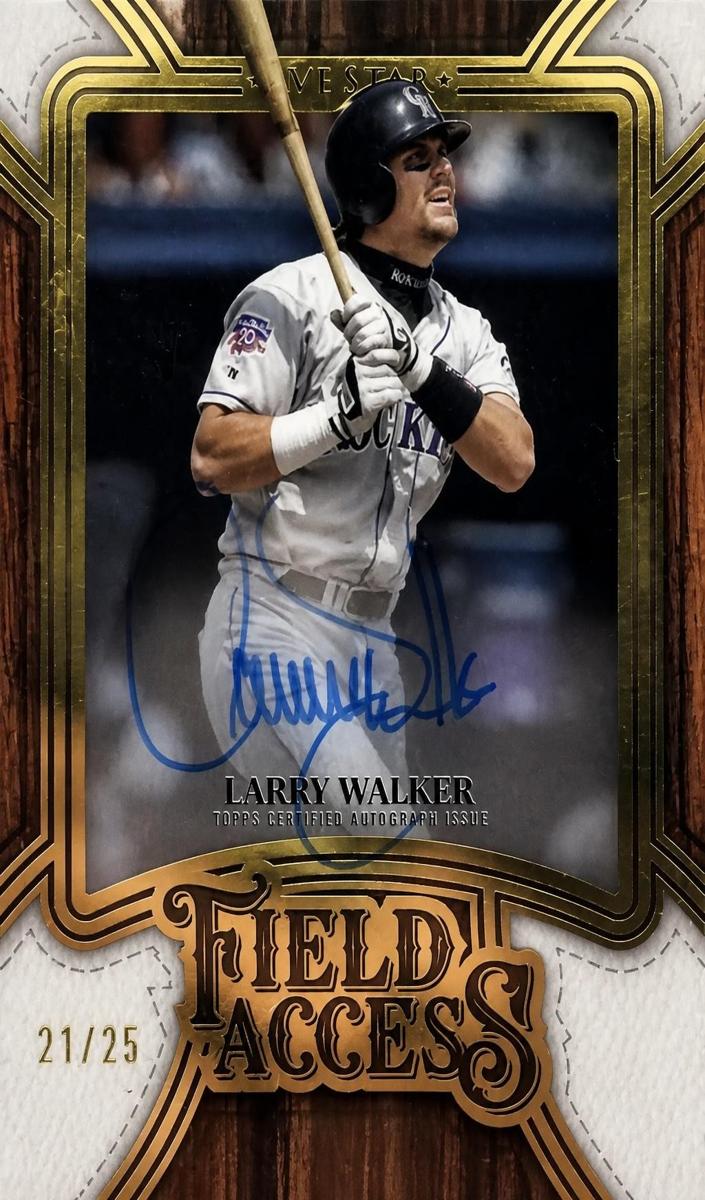 2025 Larry Walker #FA-LW