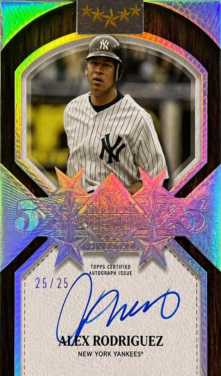 2025 Alex Rodriguez #FTPA-AR