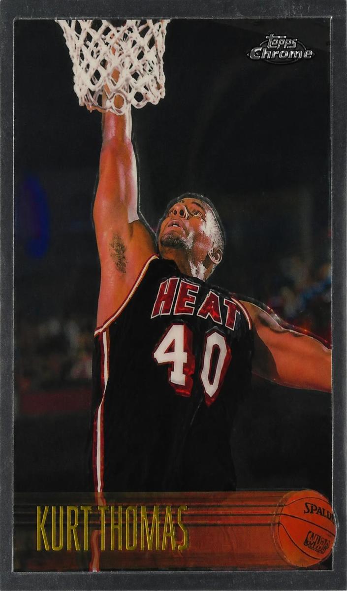 1996 Topps Chrome Kurt Thomas #11 card