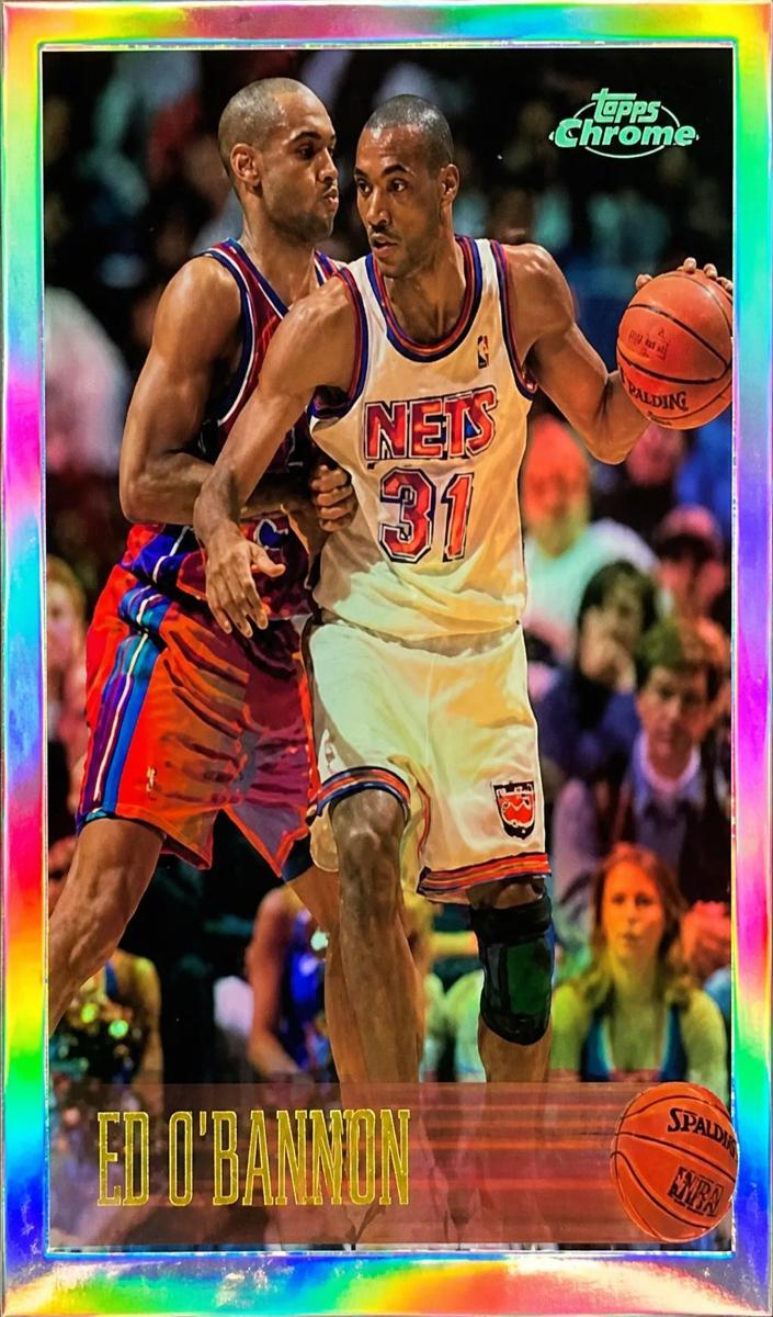 1996 Topps Chrome Ed O'Bannon #88 card