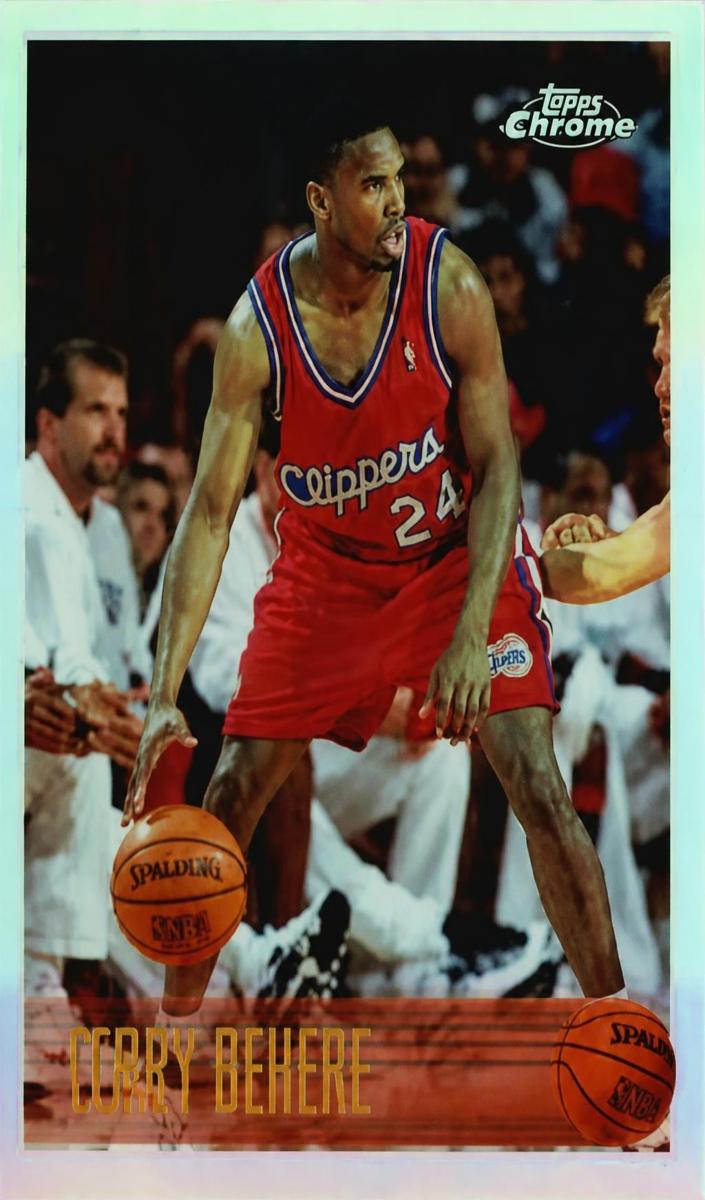 1996 Topps Chrome Terry Dehere #211 card