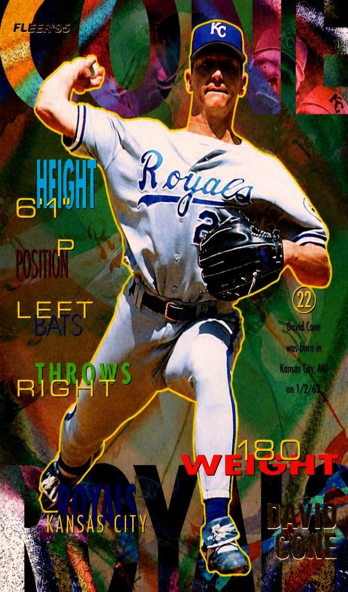 1995 Fleer David Cone #155 card