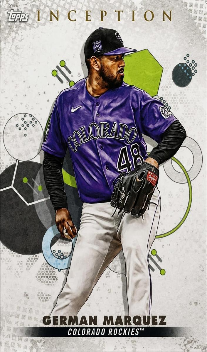 2022 Topps Inception German Marquez #90 card