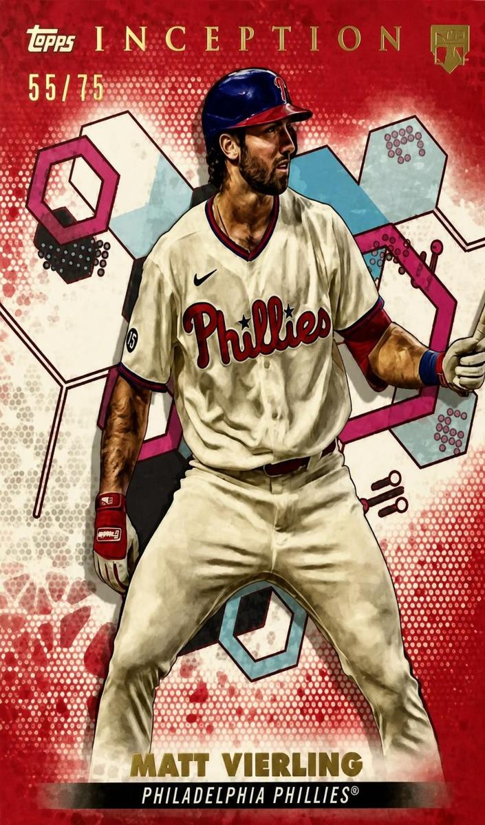 2022 Topps Inception Matt Vierling #96 card