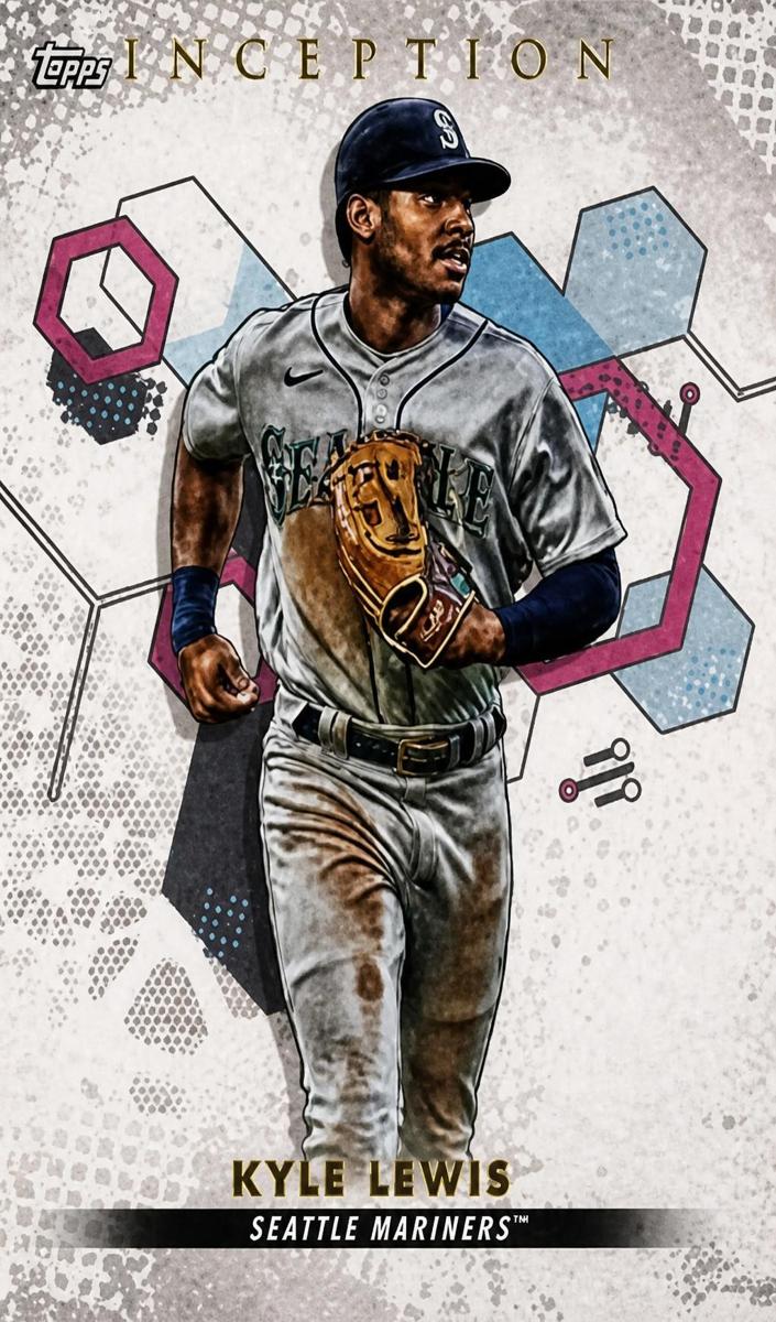 2022 Topps Inception Kyle Lewis [Orange] #67 card