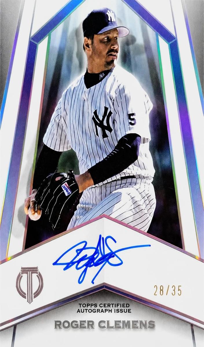 2026 Topps Tribute Pillars of the Game Autograph Roger Clemens #PTGA-RC card