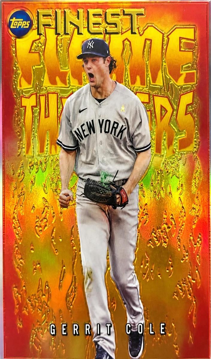 2022 Topps Finest Flashbacks Gerrit Cole #FT-8 card