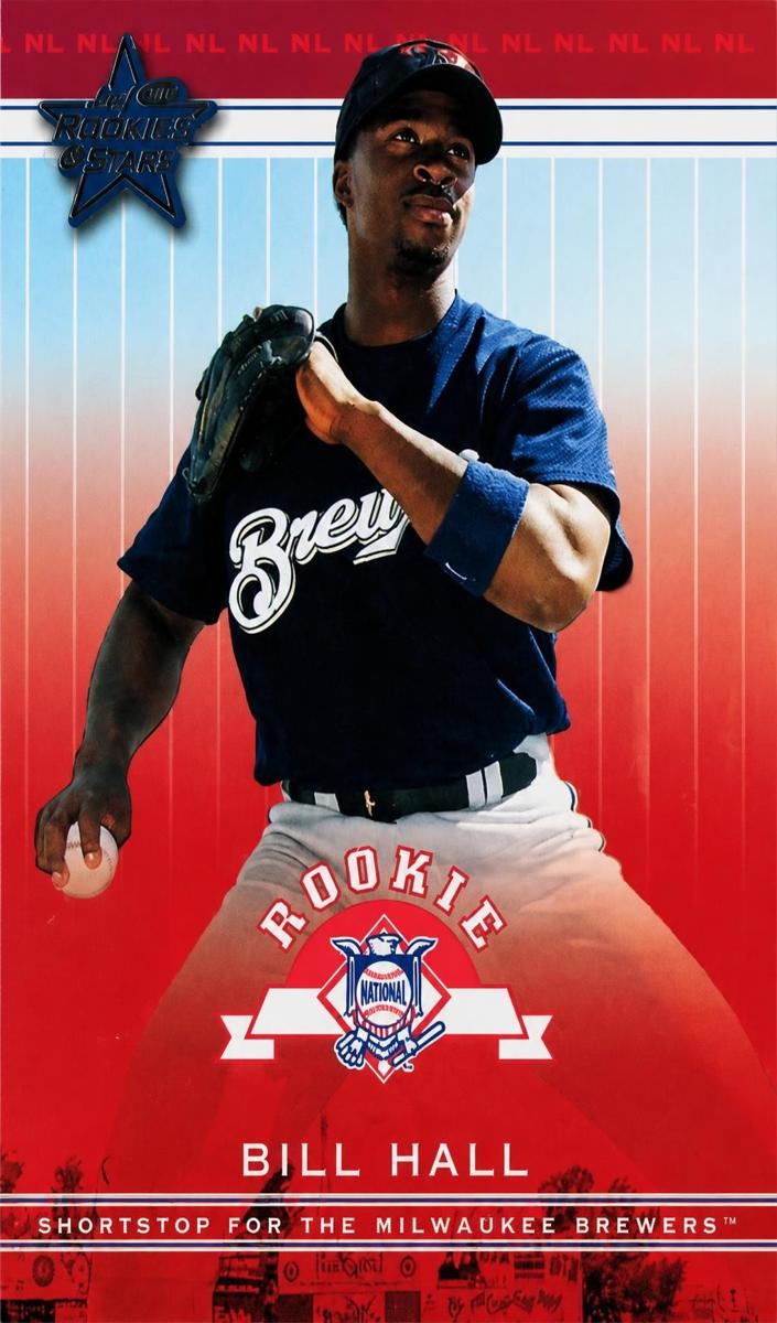 2002 Leaf Rookies and Stars Bill Hall #320 card