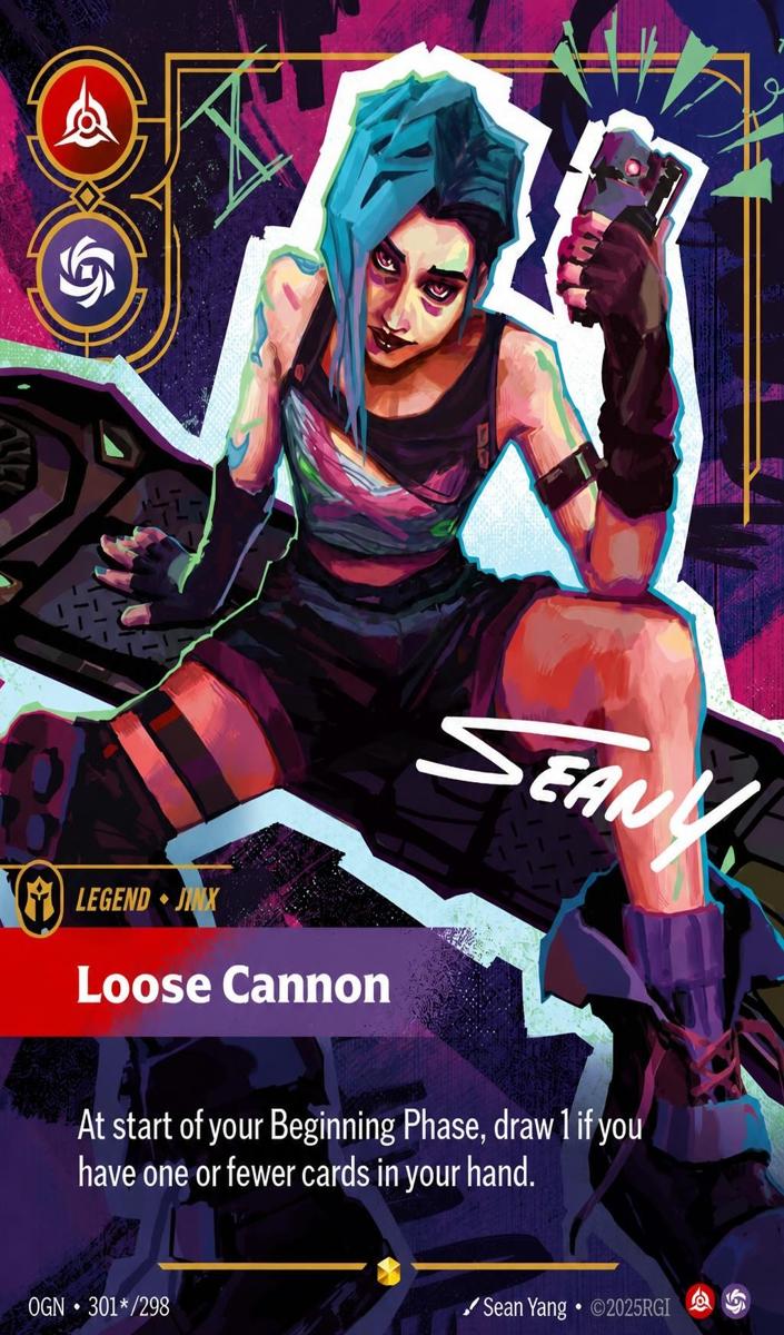 2025 Jinx - Loose Cannon [Signature] #301
