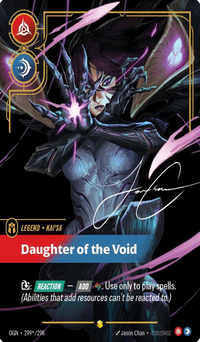 2025 Kai'Sa - Daughter of the Void [Signature] #299