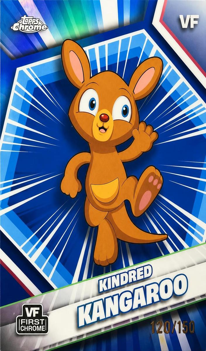 2026 Kindred Kangaroo [Blue Refractor] #108