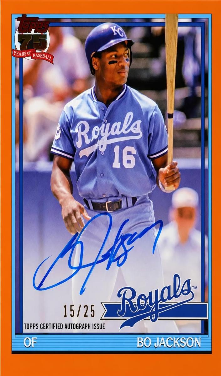 2026 Topps Bo Jackson [Orange] #91A-BJ card