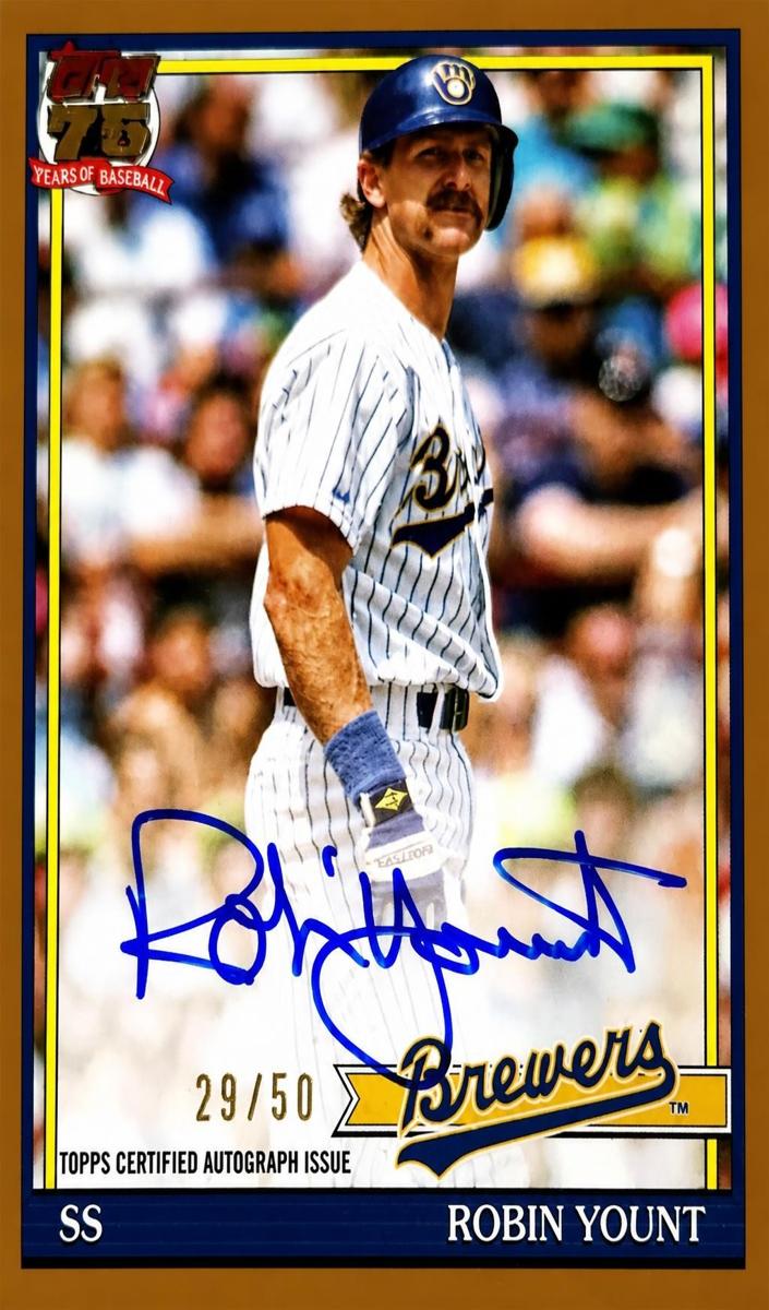 2026 Topps Robin Yount [Gold] #91A-RY card