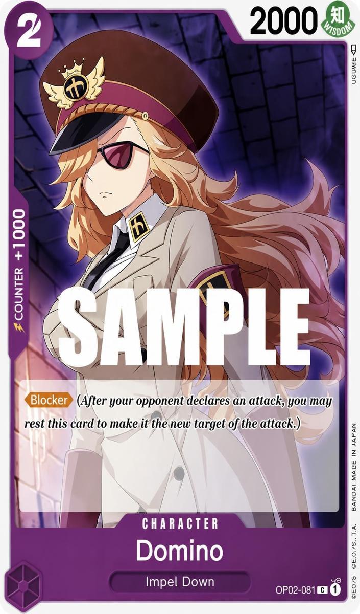 2023 Domino [Pre-Release] #OP02-081