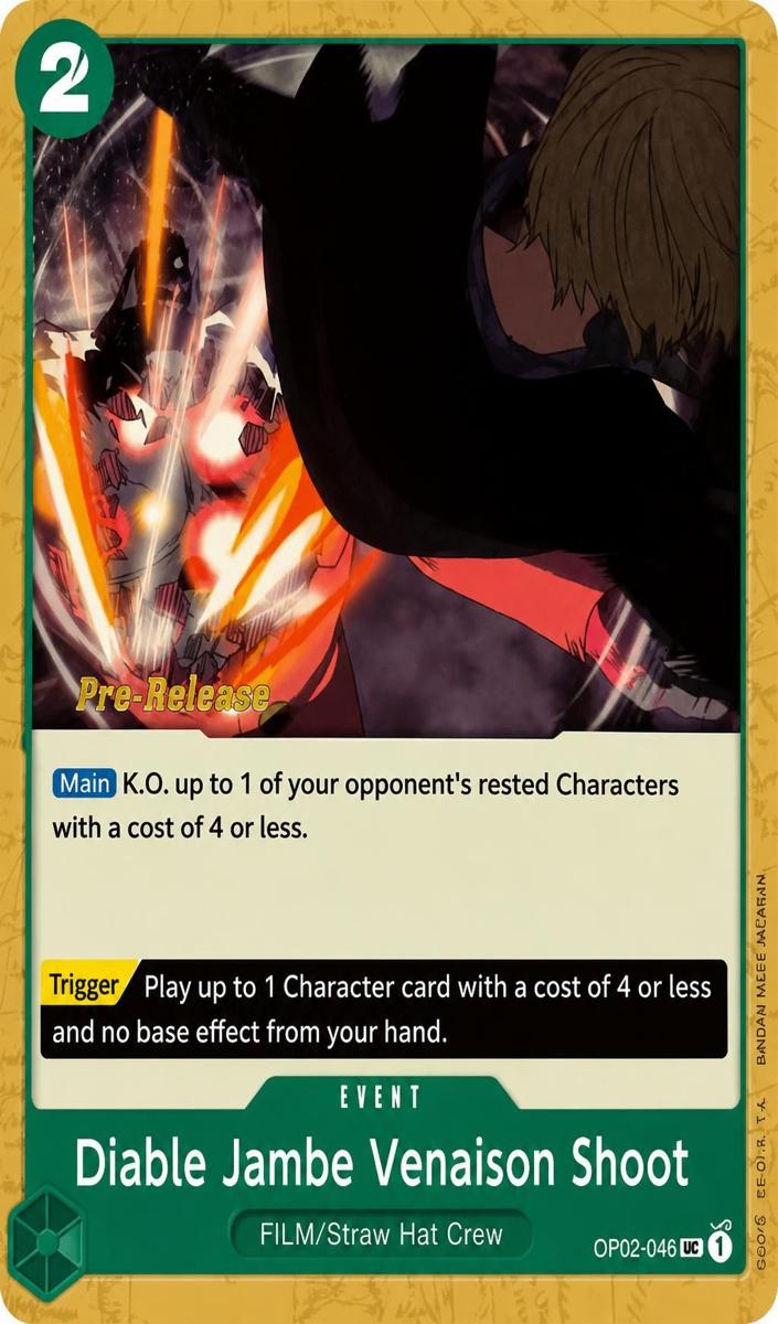 2023 Diable Jambe Venaison Shoot [Pre-release] #OP02-046