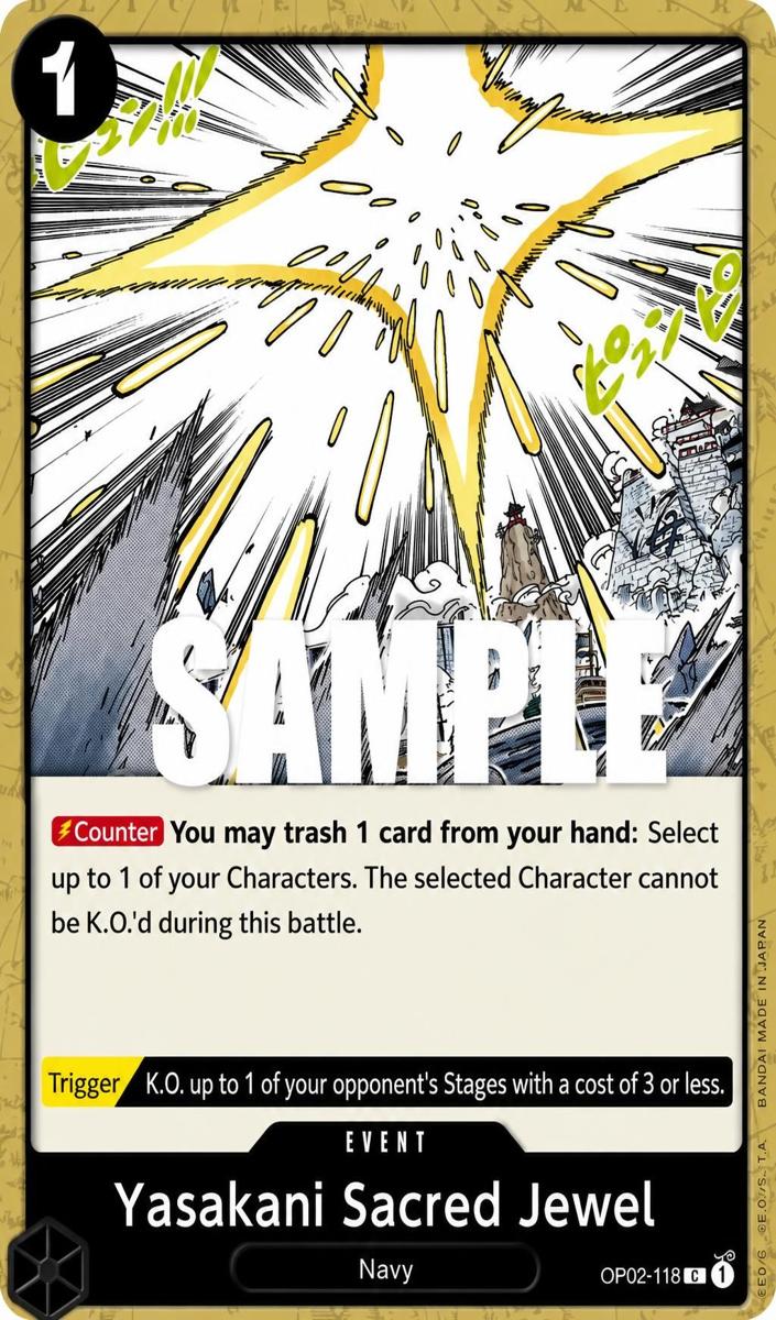 2023 Yasakani Sacred Jewel #OP02-118