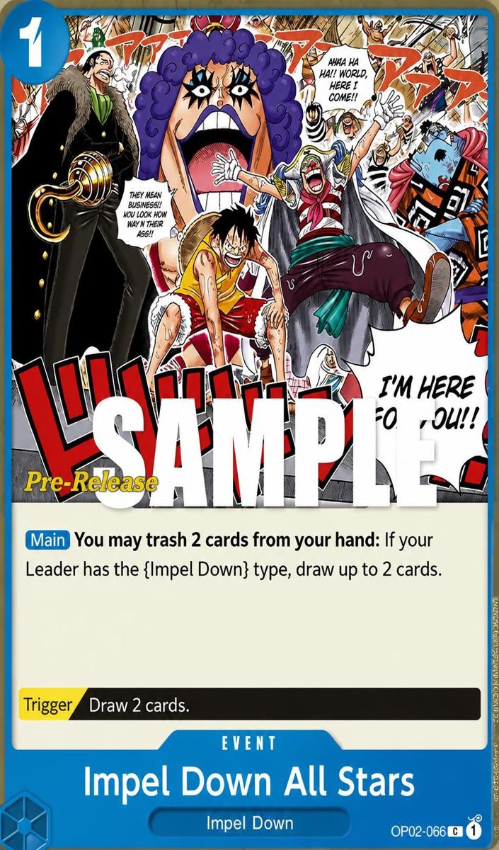 2023 Impel Down All Stars [Pre-Release] #OP02-066