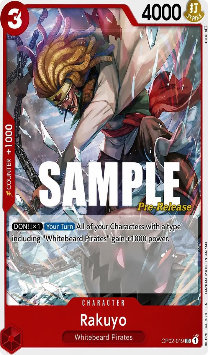 2023 Rakuyo [Pre-release] #OP02-019