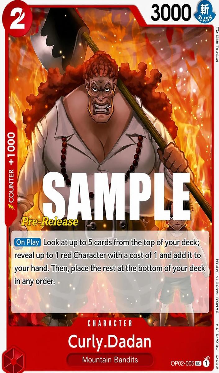 2023 Curly.Dadan [Pre-release] #OP02-005