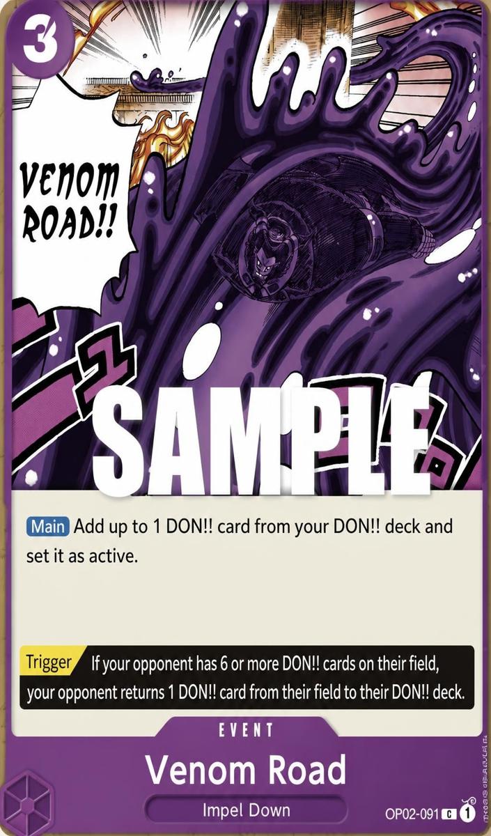2023 Venom Road [Pre-Release] #OP02-091