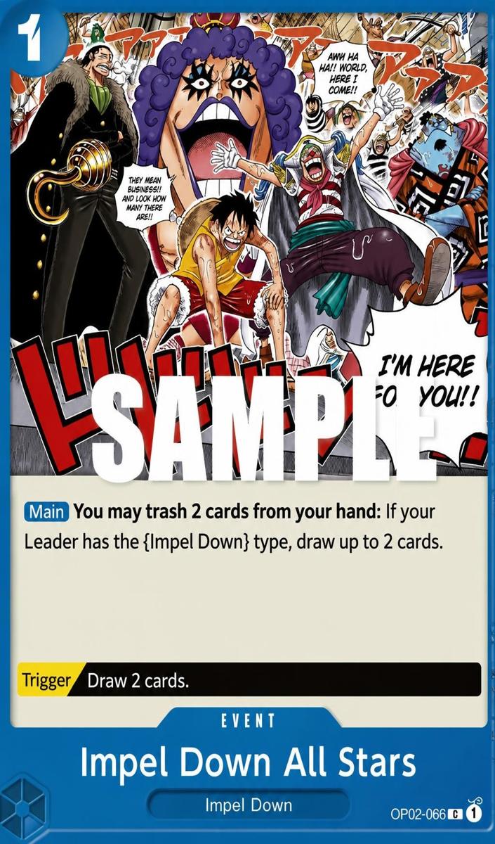 2023 Impel Down All Stars #OP02-066