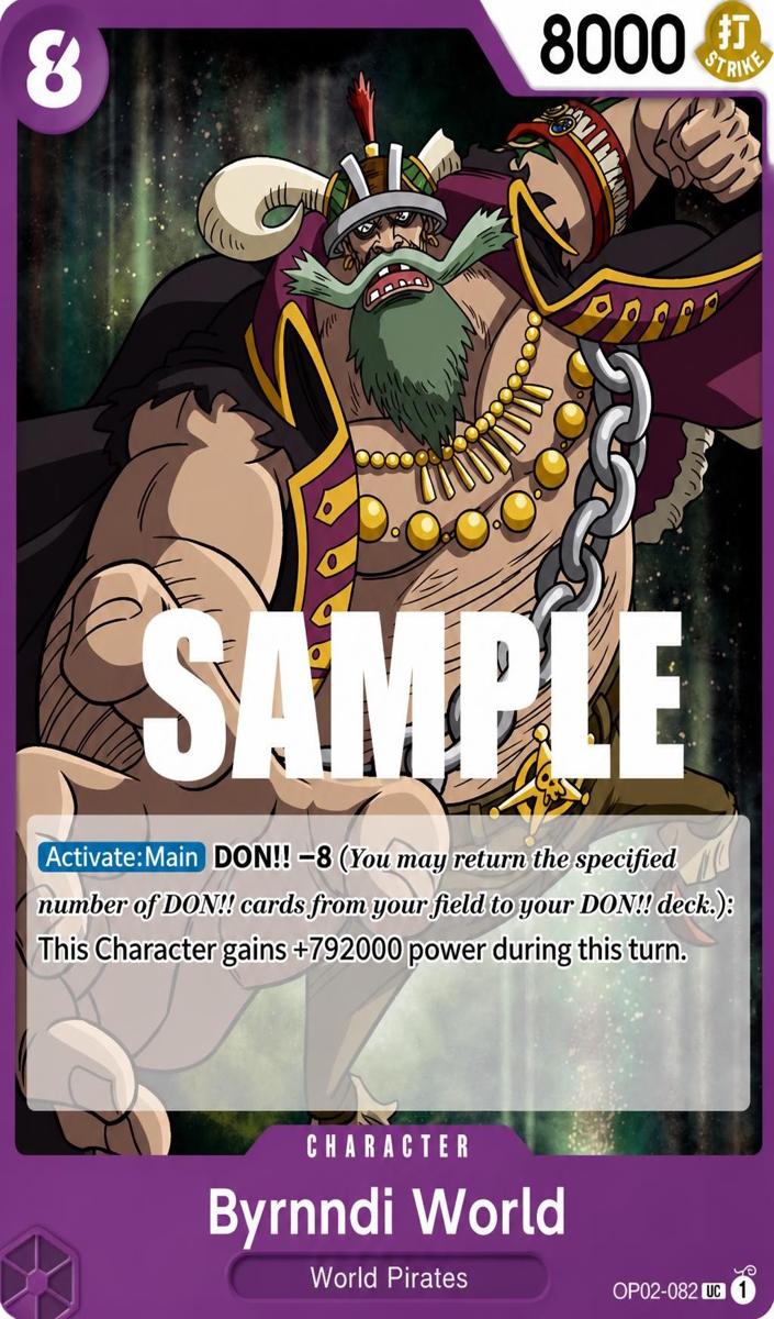 2023 Byrnndi World [Pre-Release] #OP02-082