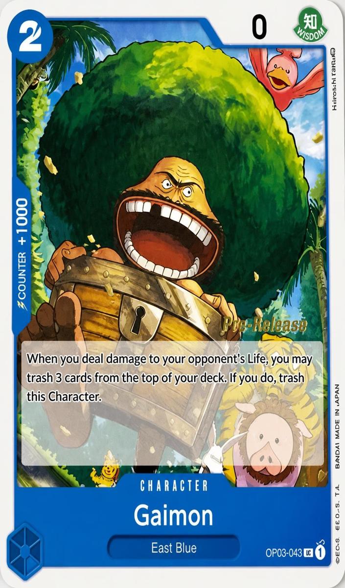 2023 Gaimon [Pre-Release] #OP03-043