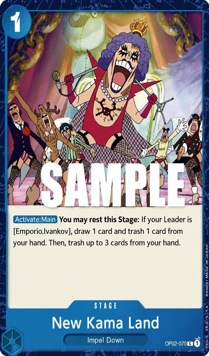 2023 New Kama Land [Pre-Release] #OP02-070