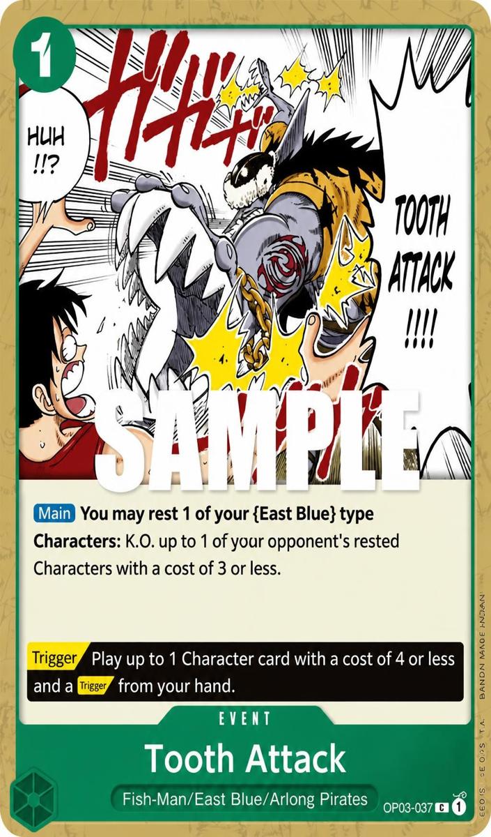 2023 Tooth Attack #OP03-037