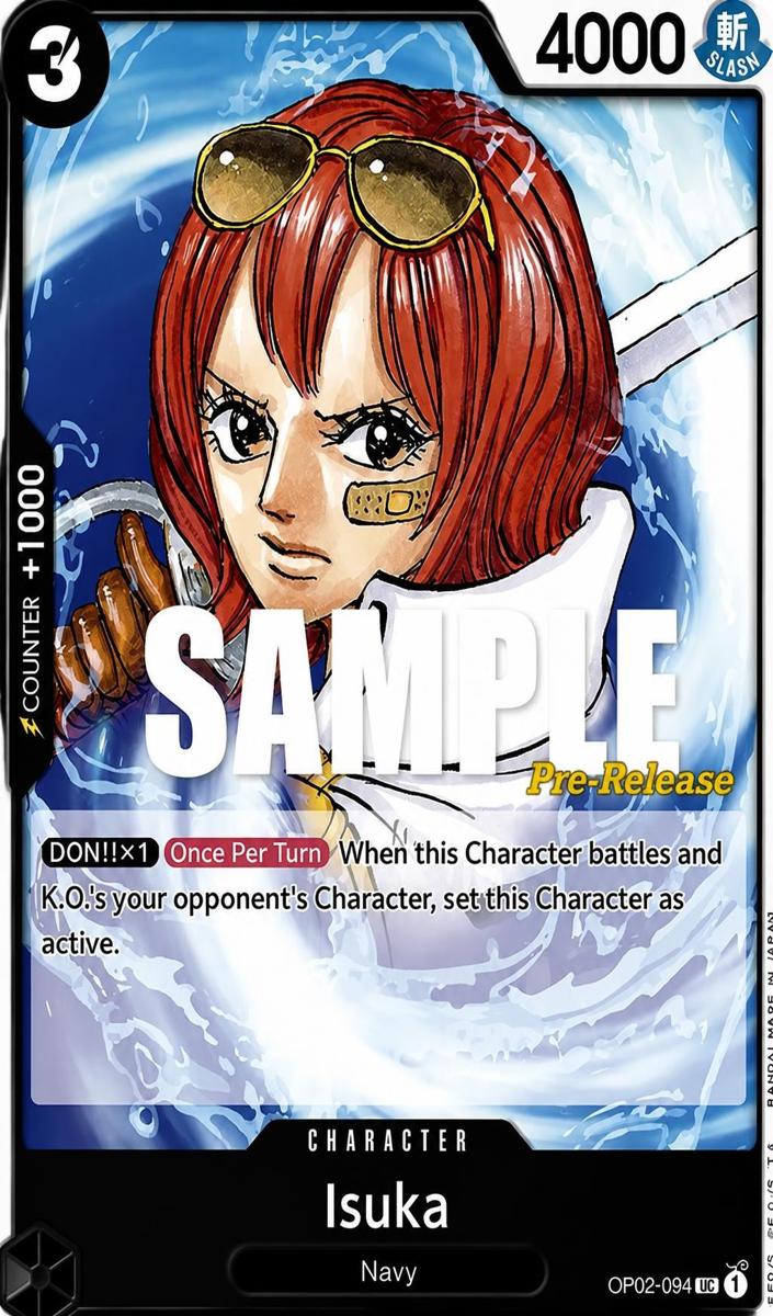 2023 Isuka [Pre-Release] #OP02-094