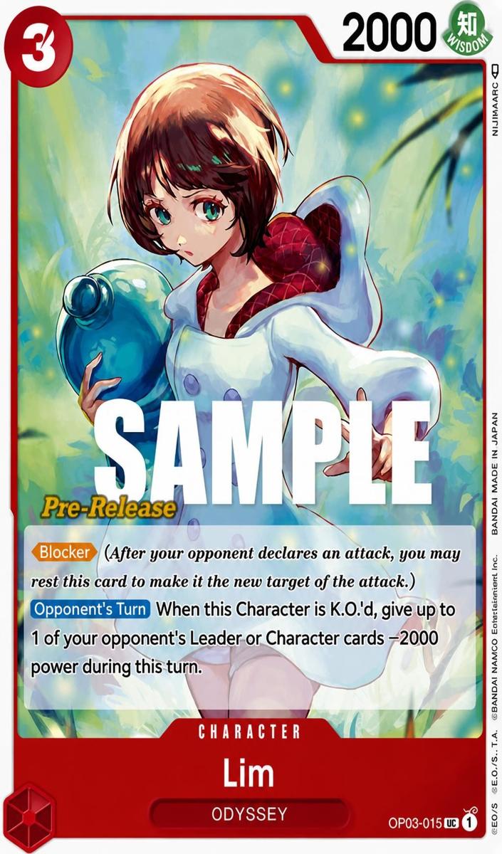 2023 Lim [Pre-Release] #OP03-015